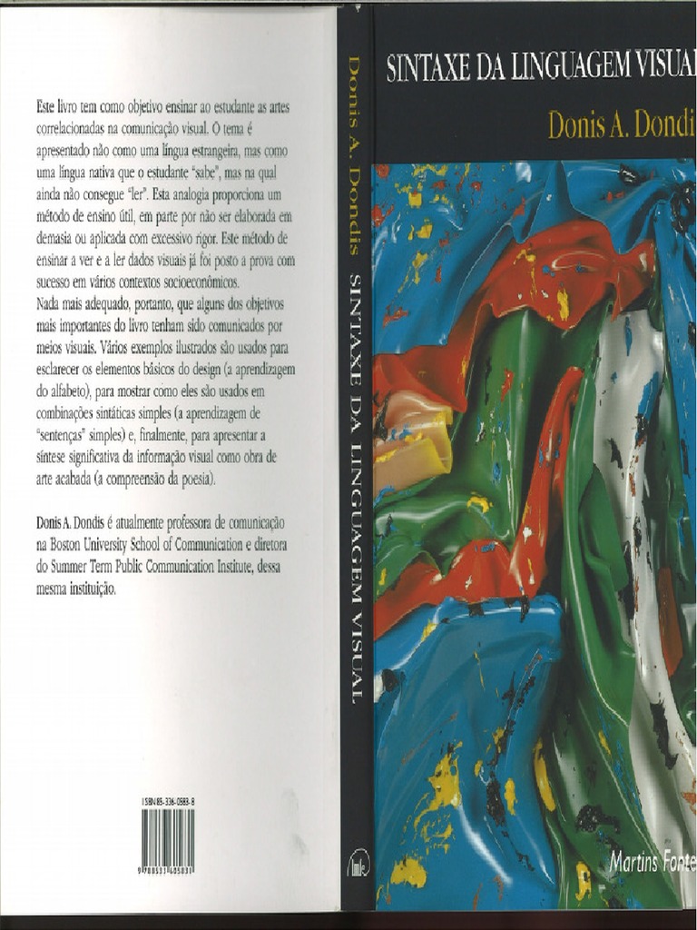 Livro sintaxe da linguagem visual dondis donis a pdf