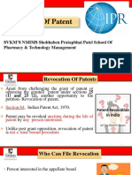 Revocation of Patent