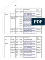 4C 8 - Day Cycle Timetable