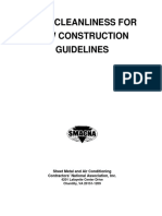 SMACNA Duct Cleanliness For New Construction Guidelines