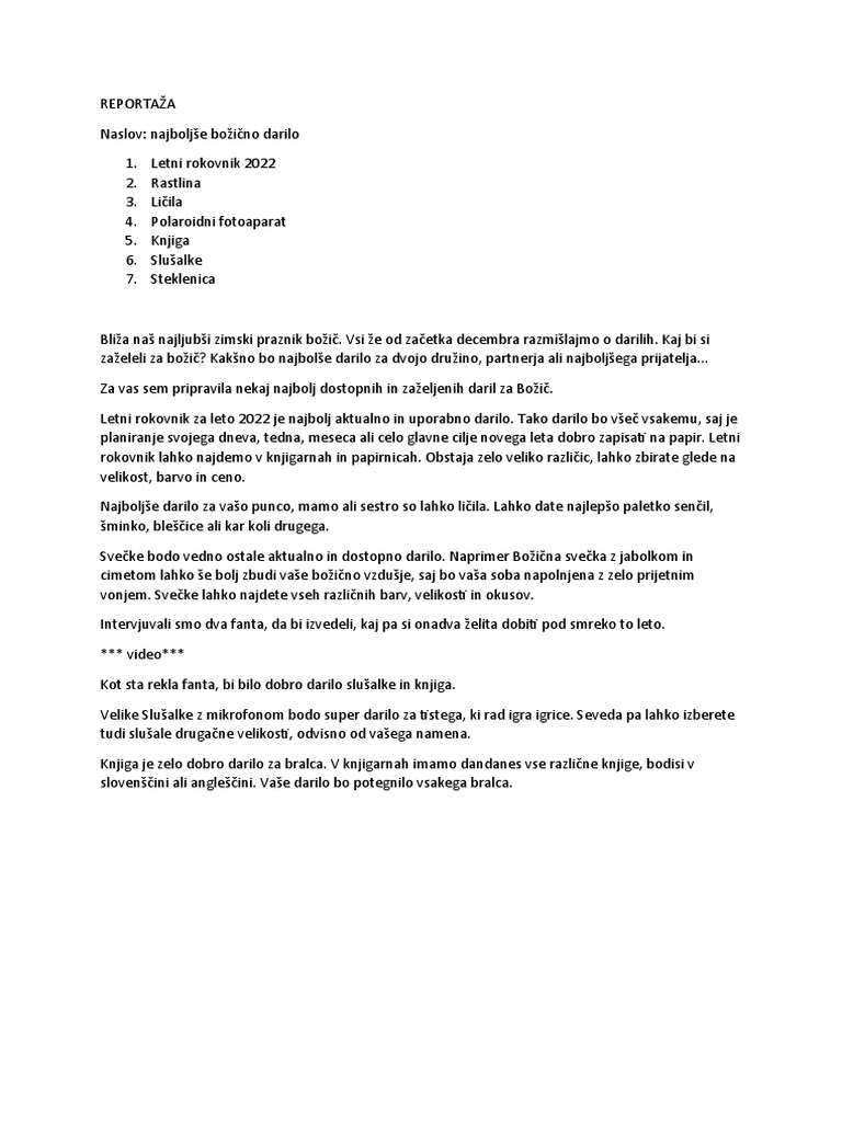 REPORTAŽA | PDF