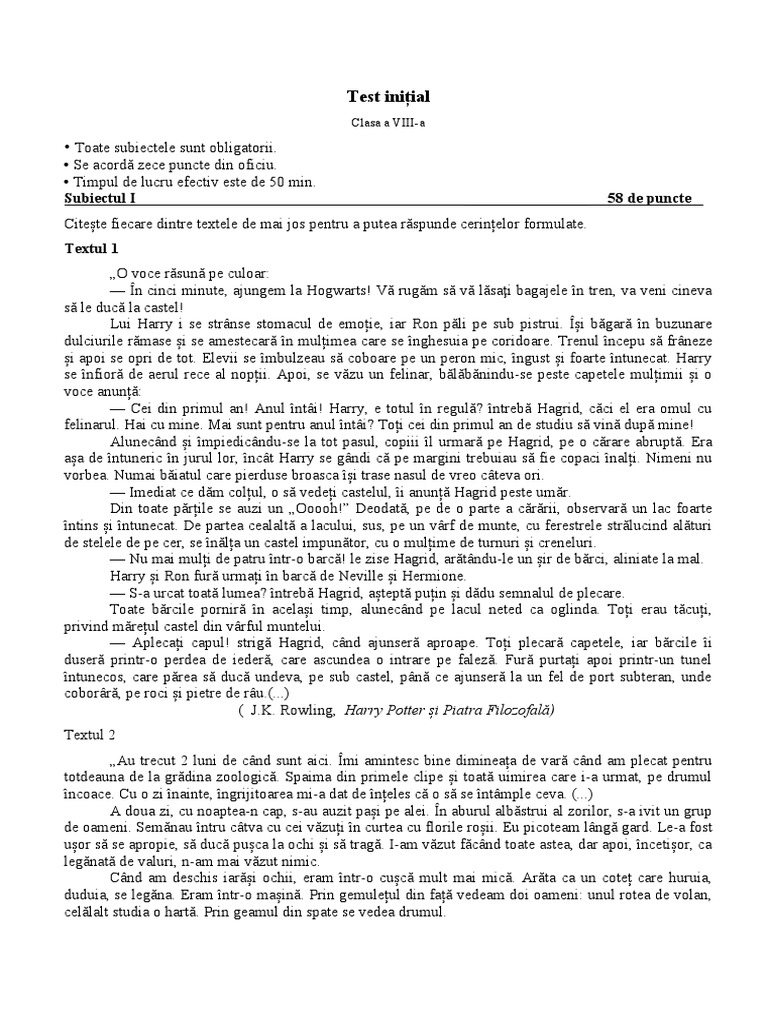 5 Test Initial 8 | PDF