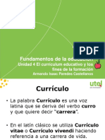 Presentación Fundamentos Curricula