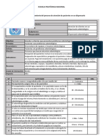 Levantamiento de Procesos de Atención A Clientes en Un Dispensario Odontológico