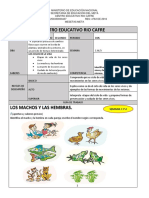 Guia Ciencias Naturales Grado 2° Semana 1 Al 5 Marisol