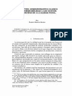 El Sistema Administrativo Clasico Y Su Permeabilidad A Los Nuevos Paradigmas de La Calidad Total