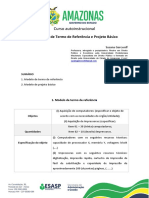 Curso autoinstrucional Elaboração de Termo de Referência e Projeto Básico