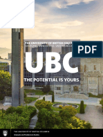 UBC Vancouver Graduate View Book