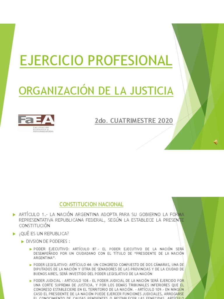 Ejercicio profesional de la justicia | PDF | Jurisdicción | Juez