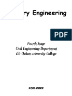 Sanitary Engineering: Fourth Stage Civil Engineering Department AL-Qalam University College