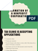 Forming a Nonprofit Corporation: Steps to Tax Exemption
