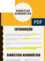 Ginástica Acrobática: Técnicas e Segurança