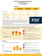 Boletin Estadistico Mensual Hidrocarburos Febrero 2021