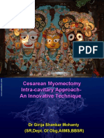 Cesarean Myomectomy