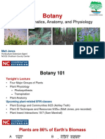 Botany, System, Anat