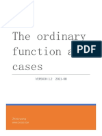 The Ordinary Function and Cases - Zycoo