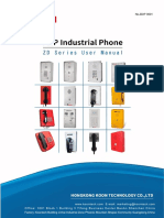 Voip Phone: ZD Series User Manual