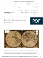 Evolución Del Mapa Del Mundo y Cartografía - Global - Mediterránea & Geomática