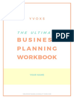 Business Plan Workbook YVOXS