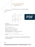 Soal Jawab Dimensi Tiga