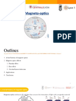 Magneto-Optics: Presented By: ARIF Lubna ANIK Istiaq