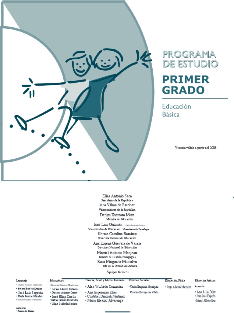 Plan de Estudio Primer Grado | PDF | Plan de estudios | Evaluación