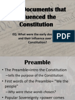 Roots of The Constitution PP Notes