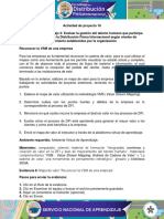 Evidencia 6 Mapa de Valor Reconocer La VSM de Una Empresa