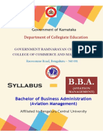 Syllabus: Bachelor of Business Administration