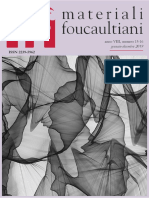 Materiali Foucaultiani Viii 15-16