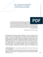 Teoría Crítica y Dialéctica de La Ilustración-MAX HORKHEIMER Y THEODOR W. ADORNO-causa-de-aporia