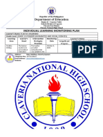 Individual Learning Monitoring Plan