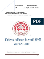 Cahier de Doléances_AEEM20-21