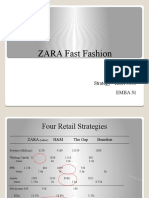 Fast Fashion: Jim Fisher Strategy - RSM 5001 Emba 31