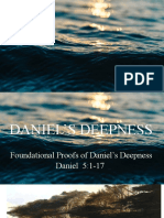 DANIEL’S DEEPNESS SERMON 1.2.2022