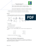 1 Funciones Trigonométricas en El Plano Cartesiano