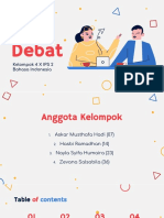 Tugas Kelompok Bahasa Indonesia (Debat) - Kelompok 4 X IPS 2