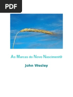 as Marcas Do Novo Nascimento John Wesley