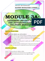 Module 3A Study Notebook