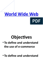 Understanding E-Commerce and the World Wide Web