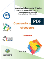 3° Año_Cuadernillo de apoyo para el docente 2019