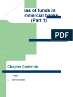 Commercial Bank Lending: Uses of Funds in Loans and Investments