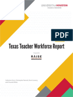 Texas Teacher Workforce Report 2021