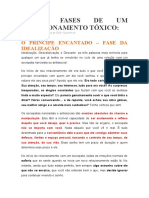 As 3 Fases de Um Relacionamento Tóxico