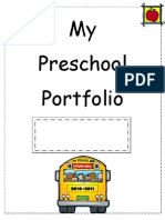 My Preschool Portfolio