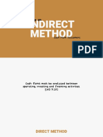 1-7 Statement of Cash Flow - Indirect Method