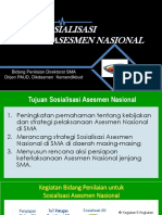 Paparan Informasi Sosialisasi Asesmen Nasional