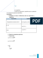 Tarea Virtual 2 Exponenciales y Logaritmos - Removed