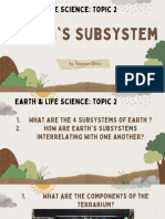 Earth & Life Science: Topic 2