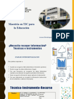 Tecnicas e Instrumentos